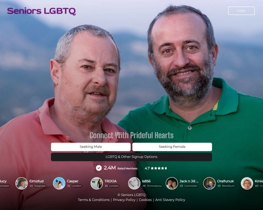 Seniors LGBTQ Logo